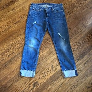 Lucky Brand distressed jeans Lolita Skinny size 6